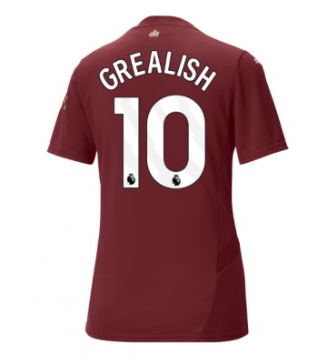 Manchester City Jack Grealish #10 Tredjetröja Dam 2024-25 Kortärmad